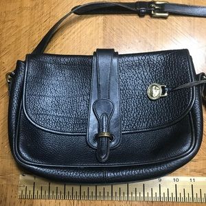 Vintage Dooney & Bourke Equestrian Crossbody Bag